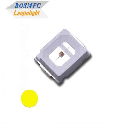 Home Pencahayaan SMD LED 2835 0.2W Kuning Chip Pembuangan Panas