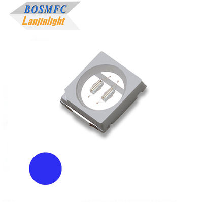 Anti Static 1W 3030 SMD LED Chip Praktis Cahaya Biru 460-472nm LED untuk kolam renang lampu