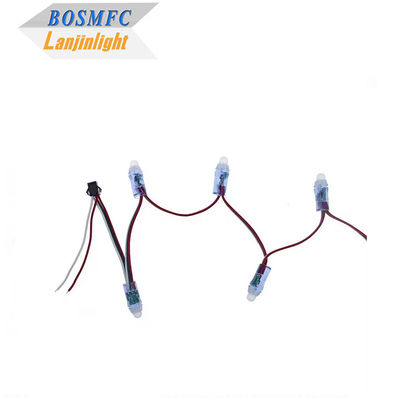 RGB Full Color Pixel Waterproof WS2811 Pixels Digital Adresable LED Globe String Lampu 12mm DC 5V