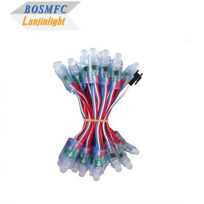 RGB Full Color Programmable DC5V LED Module WS2811 12mm Waterproof IP68 Smart Pixel Lampu Natal RGB String Lampu