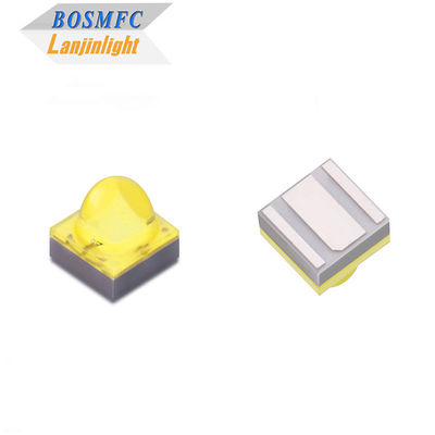 Daya Tinggi 1-3W Merah / Hijau / Biru / Putih / Kuning Cahaya 2525 SMD LED Diode Dome Lensa Untuk Cahaya Mobil