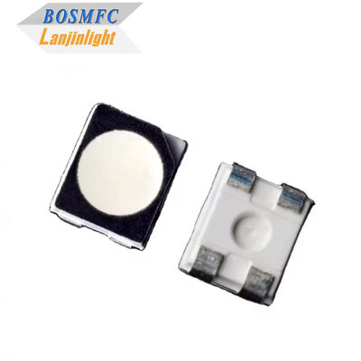 3528 LED SMD Tri-Color RGB PLCC-4 Chip Light Emitting Diode dengan Casing Hitam untuk Backlight dan Indikator