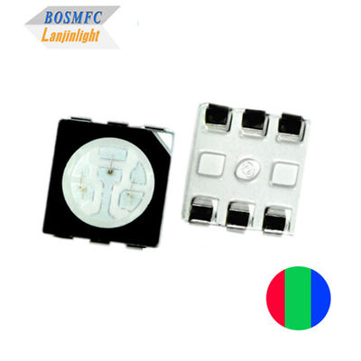 5050 RGB SMD LED Flace Surface Mount Device Package Untuk Ruang Dalam Dan Luar Ruang