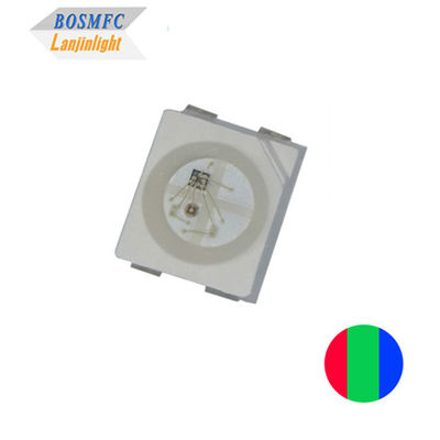 IC drive 3528 SMD RGB LED 4 Pin Super Bright PLCC4 SMD Multicolor LED Untuk LED Strip